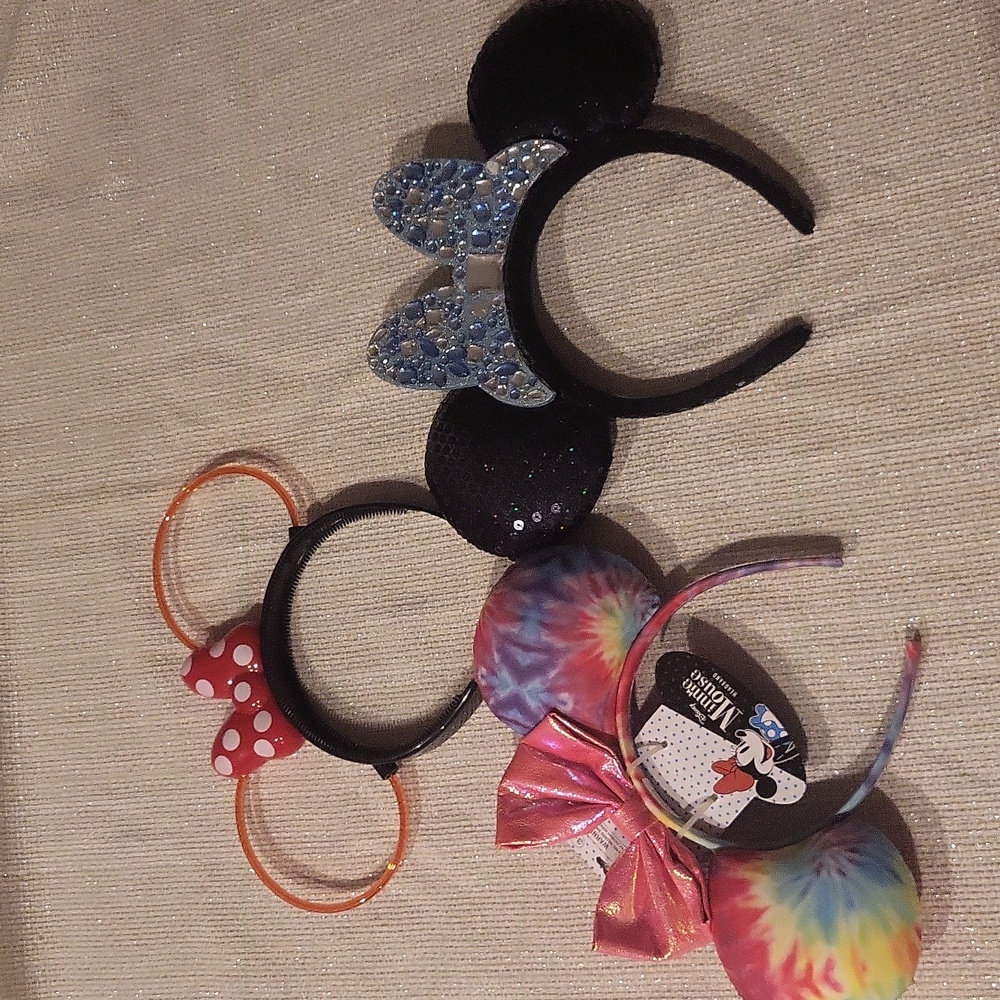Disney Parks Mini Mouse (3) headbands